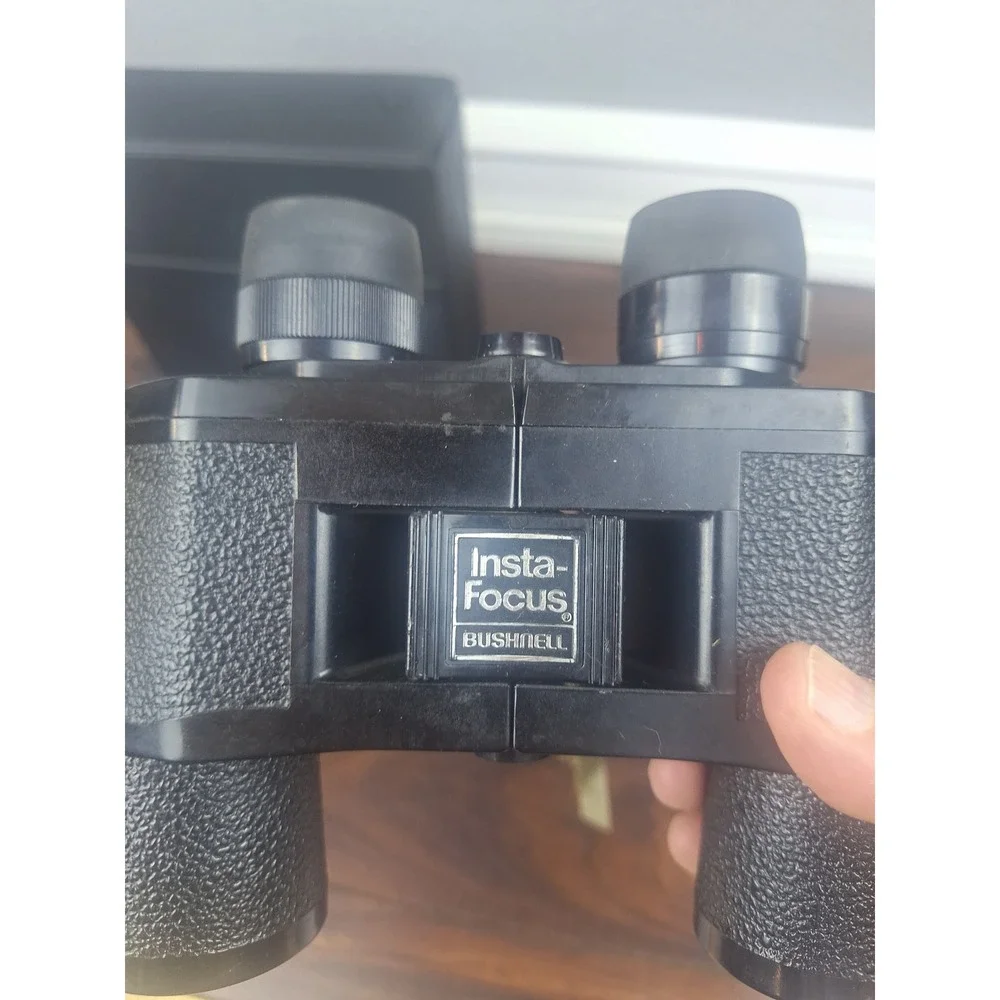 Bushnell Citation Binoculars OS Black 7x35 Insta-Focus Field Glasses Case Hiking